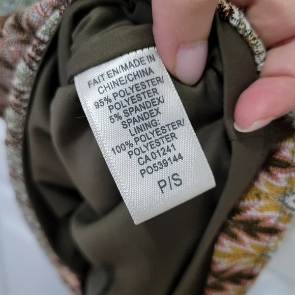 Vintage NEW, Simon's Twik 70's fitted midi dress small - Picture 14 of 15